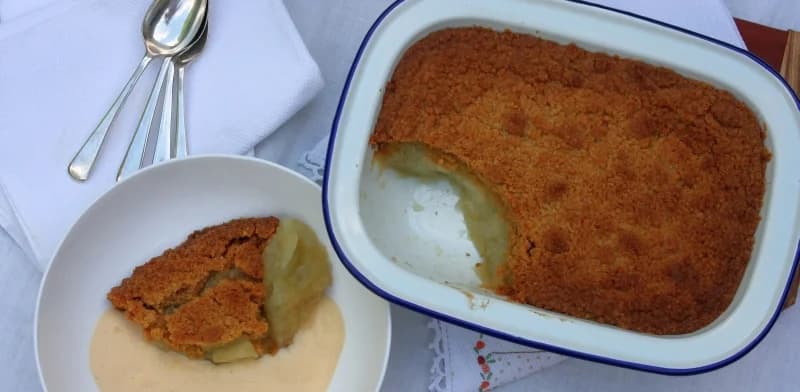 Apple crumble – made with love