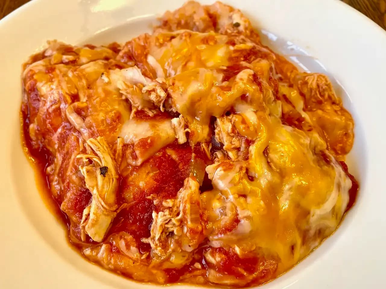 Bezglutenowe Enchiladas z Kurczakiem