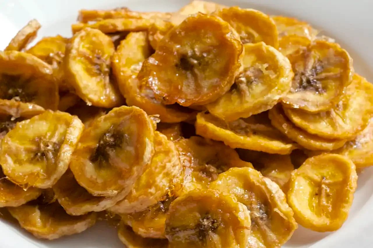 Domowe chipsy bananowe