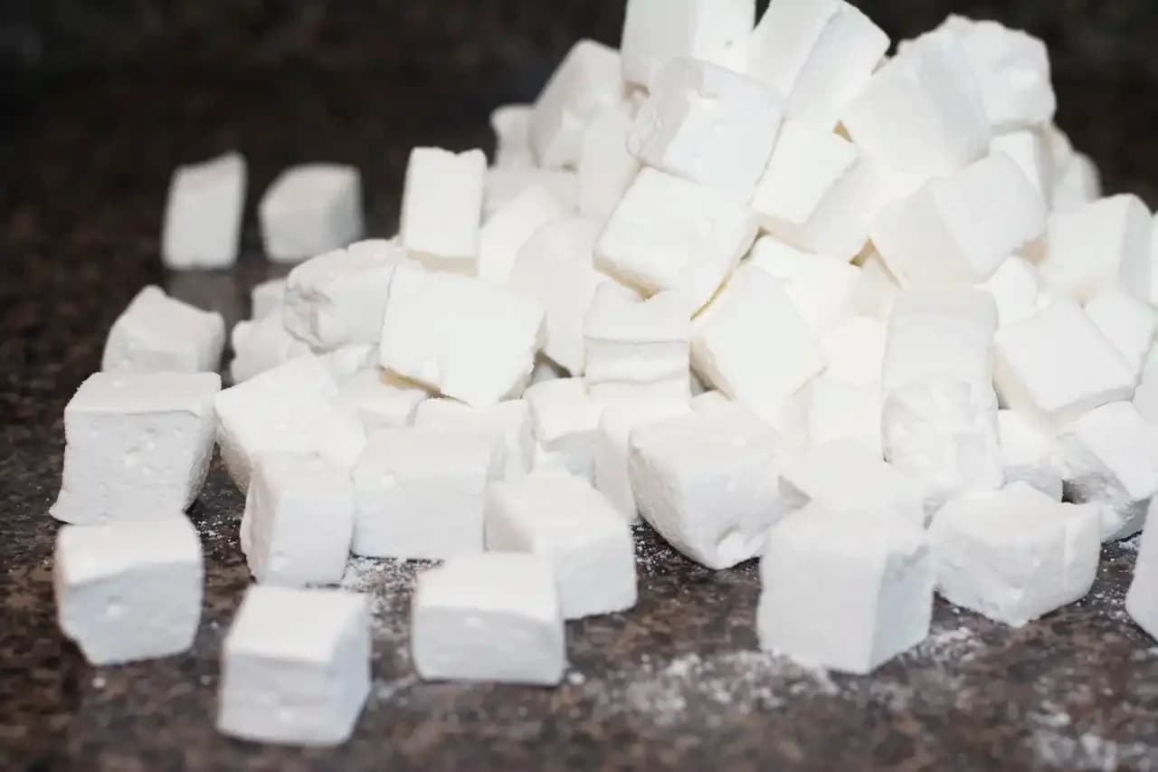 Waniliowe pianki marshmallows