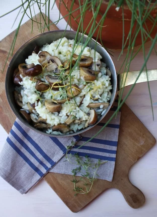 Risotto z grzybami