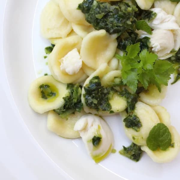 Orecchiette z salsa verde