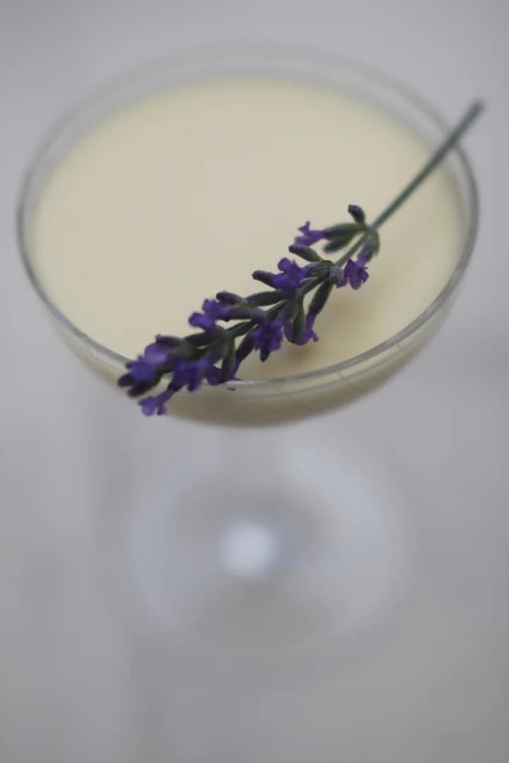 Passionfruit panna cotta