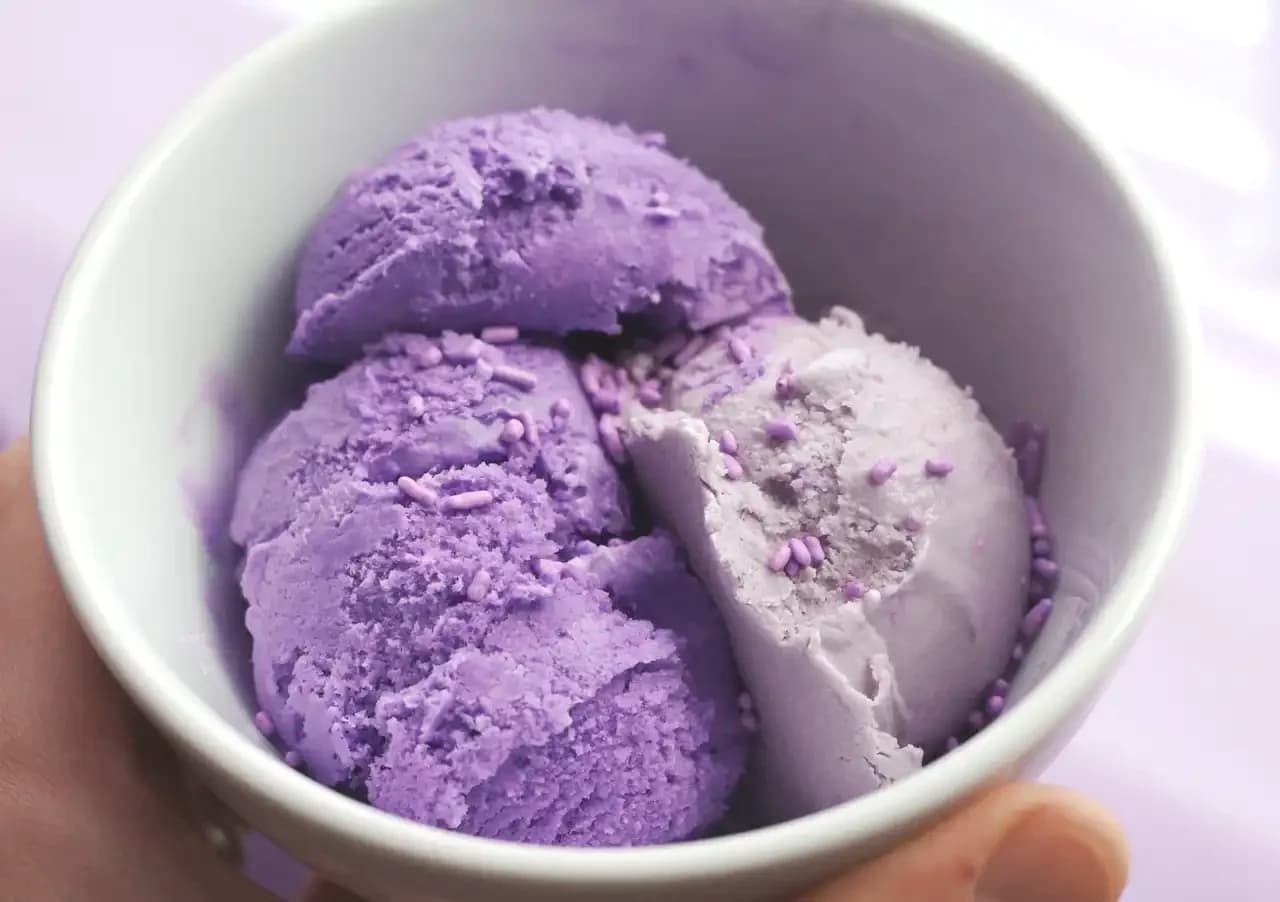 Purple Ice Cream