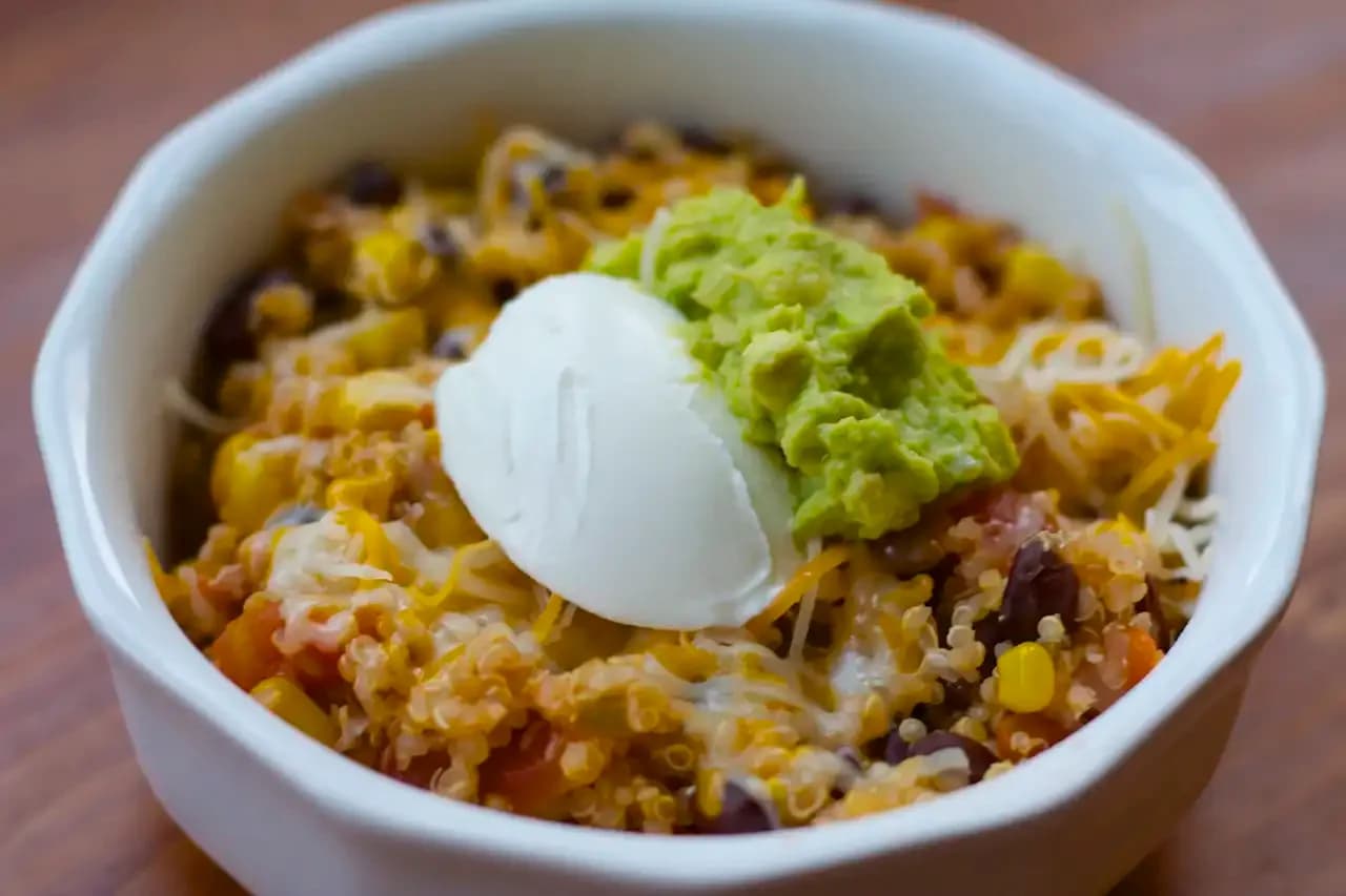 Quinoa Burrito Bowl