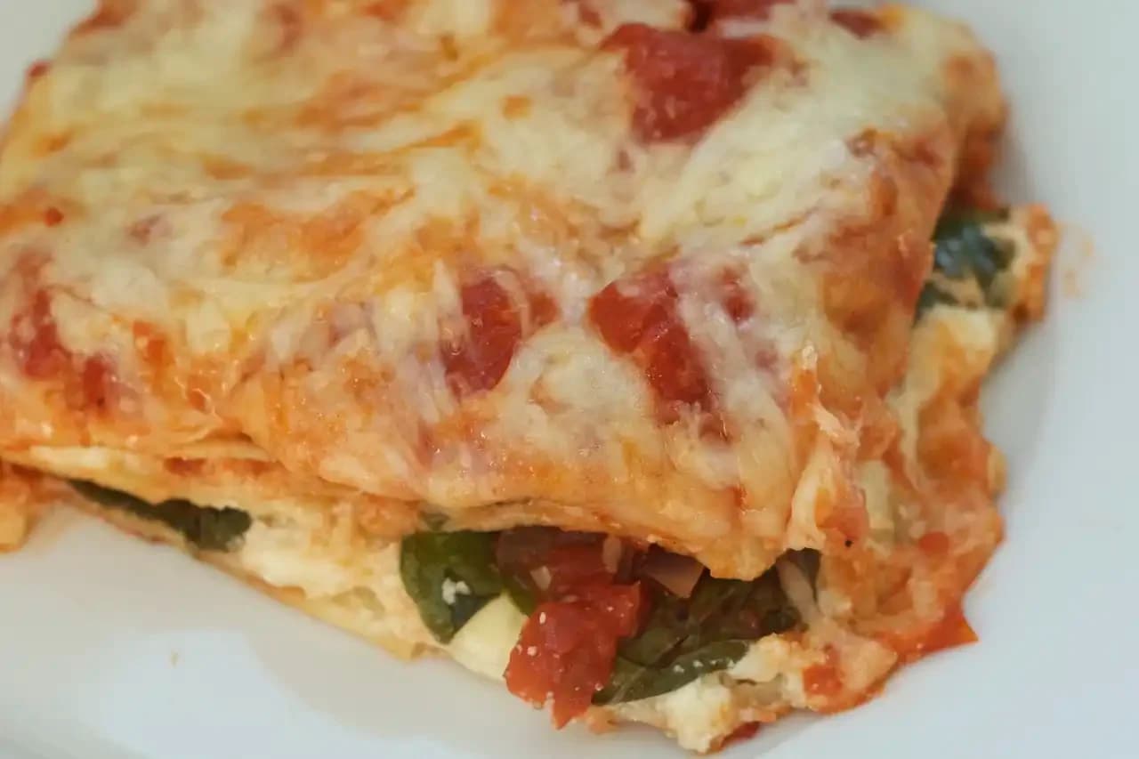 Lasagna z pieczonymi warzywami