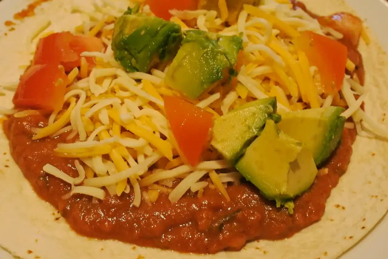 Wegetariańskie miękkie tacos