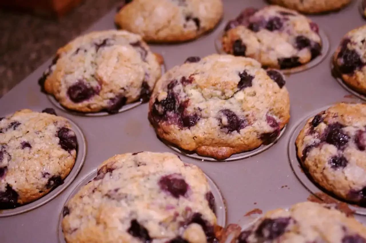 Very Blueberry Muffins